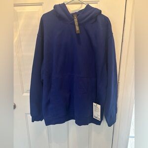 New with Tags…XXL Lululemon purplish Blue Steady State Pullover Hoodie.